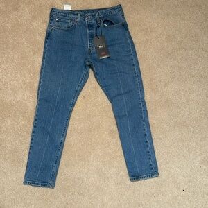 Brand new never worn Levi jeans. It’s missing the top button.